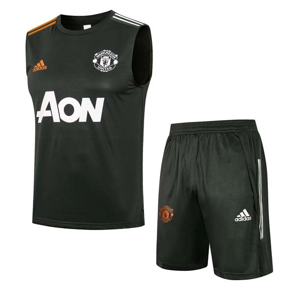 Camiseta Manchester United Sin Mangas Conjunto Completo 2022